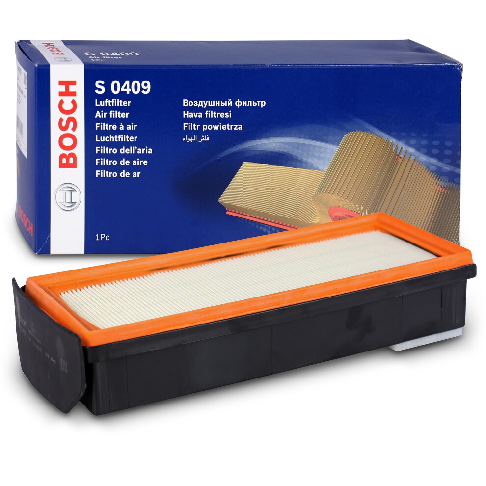 Bosch 0 Car Air Filter - Separates Particles From The Air Intake - Moisture-Resistant Plus High Tensile Strength