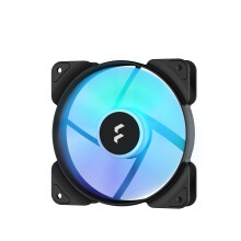 Fractal Design Aspect 12 RGB 120 mm PWM Wide 500-2000 RPM Range Black Frame 3-pack Computer Fan