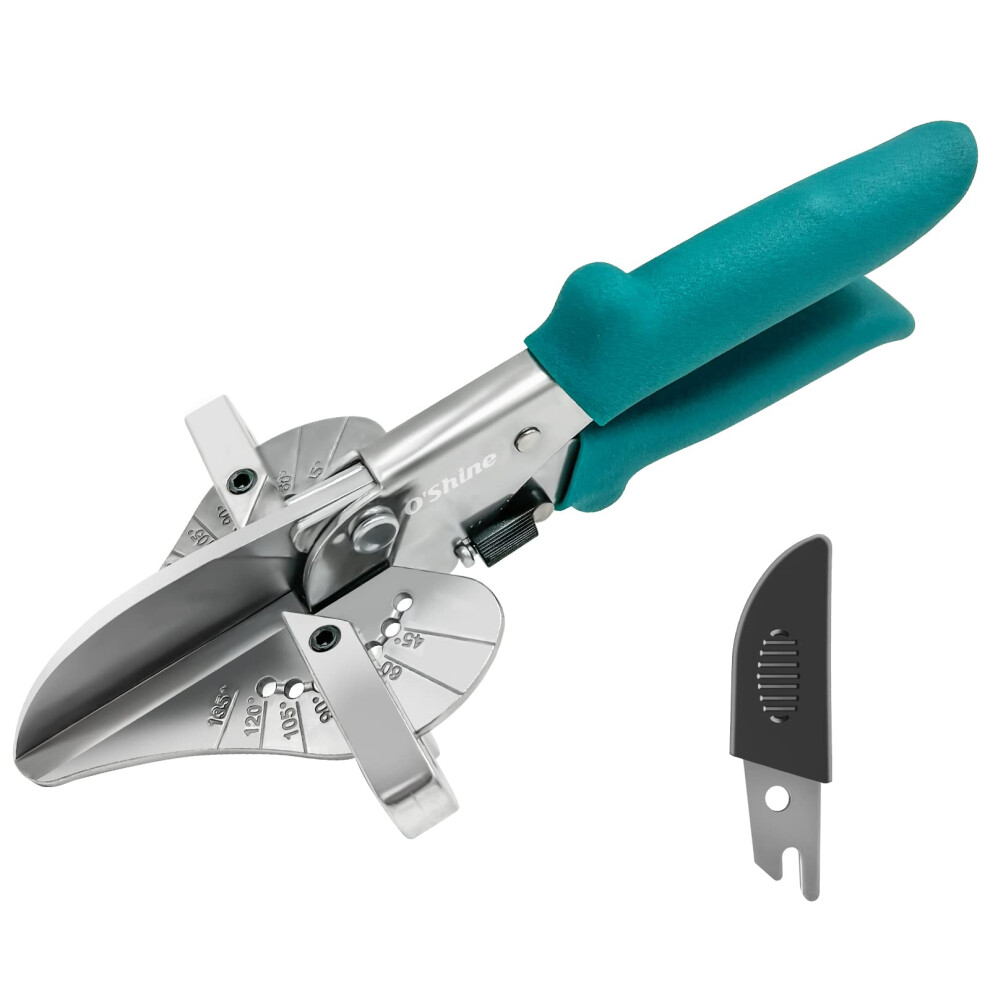 O'shine Professional Mitre Shears For Gasket & Moulding, Multi Angle Miter Shears & Trim Cutter For 45-135 Degree 5051226576386