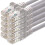 1aTTack.de Network cable Cat.6 - white - 10x - 7.5m - (set) - CAT6 Ethernet cable Lanka cable 1000 Mbits patch cable 1