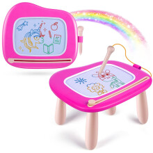 Smasiagon Toddler Girls Toys Age 2, Magnetic Drawing Pad Doodle Board with Sturdy Legs, Educational Learning Toys for 1 2 3 Year Old Girls Kids Birthd