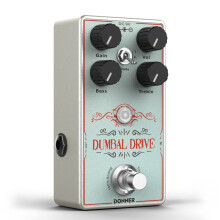 Donner Overdrive Guitar Pedal, Dumbal Drive Pedal for Electric Guitar, Dumble Style with 2 Band EQ Boost Effect Pure Analog True Bypass