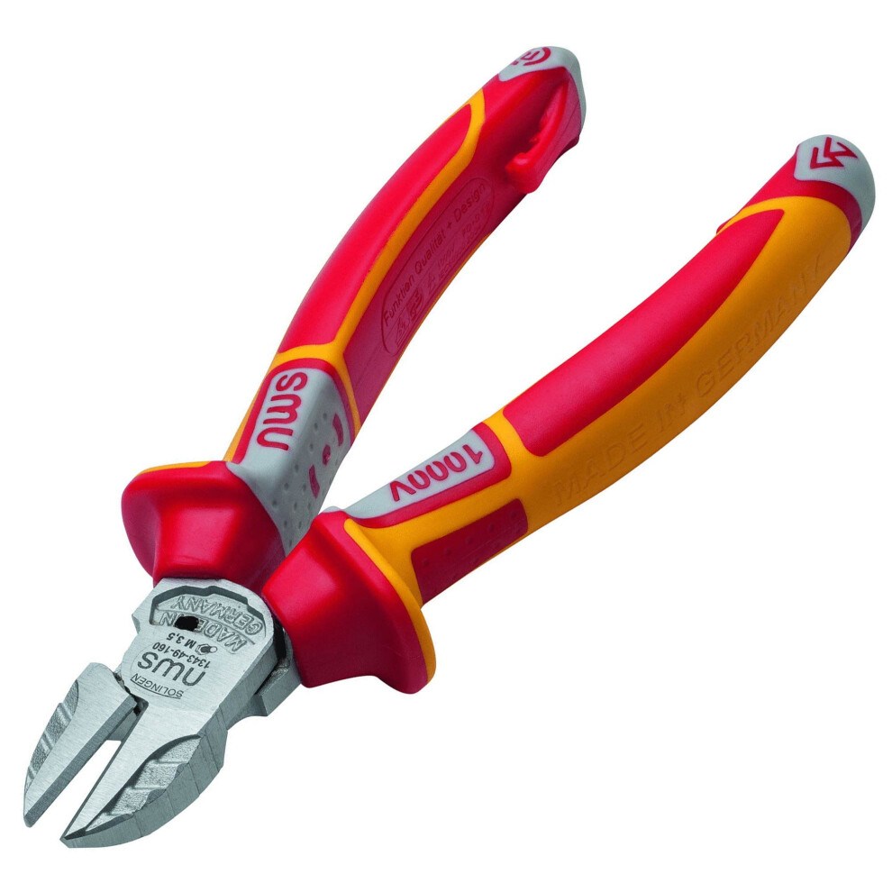 Nws 1343-49-Vde-180-Sb Number 1343-49 Vde Side Cutter, Red/Yellow, 180 Mm 4003758634554
