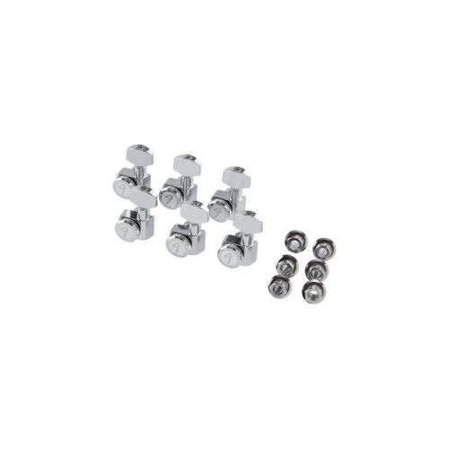 Fender Fender Locking Stratocaster/Telecaster Tuning Machine Set - Left-Handed