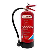 Firexo All in One Fire Extinguisher (6 Litre / 6 kg) - Multipurpose Extinguisher for All Fires inc. Li-ion Battery Fires! - Safety & Emergency Equipme