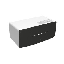 Edifier D12 Integrated Stereo Speakers, Bluetooth v5.0, 70W RMS, 4" Woofers & 0.75" Tweeters, RCA/AUX Inputs (White)