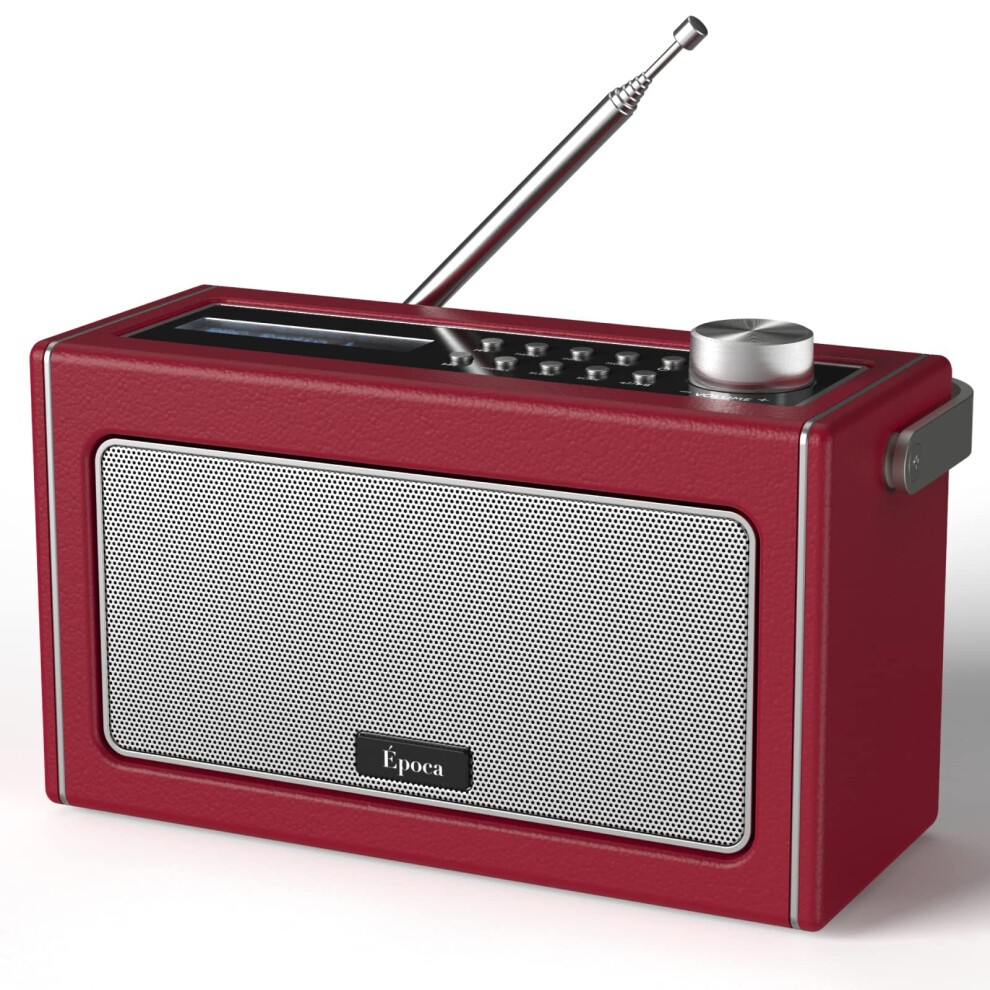 Dab Radio Portable, Dab/Dab Plus Radio, Fm Radio, Portable Bluetooth Speaker, Digital Radio With Usb Charging For 15 Hours Playback, Bluetooth Stereo 5009861573031