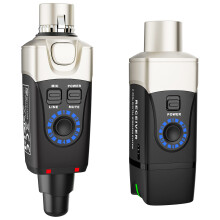 Xvive U3 Wireless Microphone System with 2.4GHz XLR Transmitter and Receiver for Dynamic Microphone, Audio Mixer and PA System