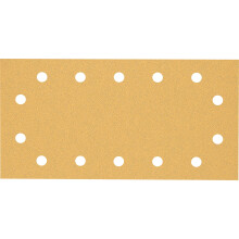 Bosch 50x EXPERT C470 Sandpaper (for Paint on wood, Hardwood, Ø 115x230 mm, Grit 80, Professional Accessory Orbital Sander)