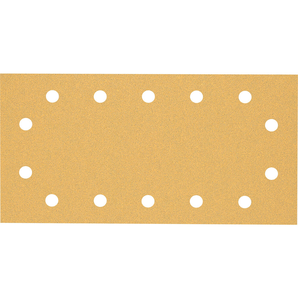 Bosch 50X Expert C470 Sandpaper (For Paint On Wood, Hardwood, Ø 115X230 Mm, Grit 80, Professional Accessory Orbital Sander)