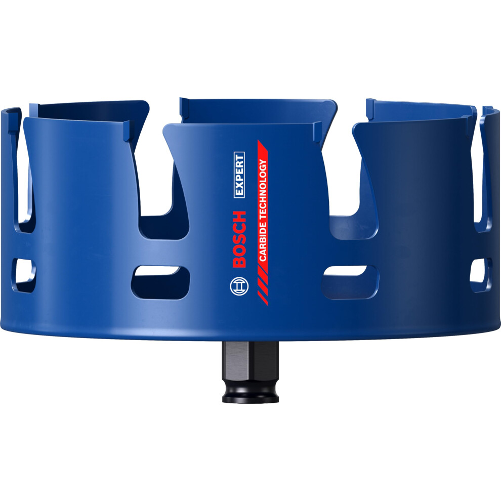 Bosch 1X Expert Construction Material Hole Saw (For Softwood, Chipboard, Ã 152 Mm, Professional Accessory Rotary Drill/Drivers) 4059952536330
