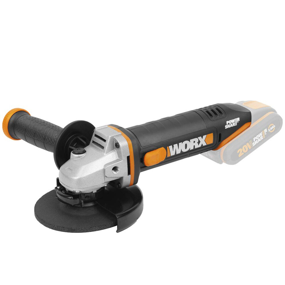 B&Q - 20V 125mm Cordless Angle Grinder (Bare Unit) Wx803.9 - Image 2
