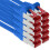 1aTTack.de - 10x 7.5m CAT6 patch cable S/FTP PIMF shielding CAT.6 RJ45 network cable Ethernet cable DSL LAN router switch modem patch panel - blue - 1 1