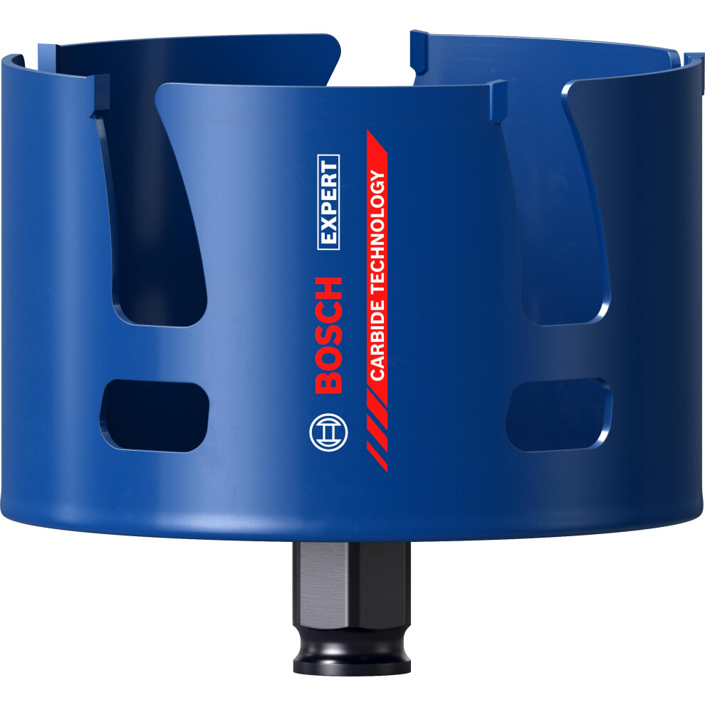 Bosch 1X Expert Construction Material Hole Saw (For Softwood, Chipboard, Ø 98 Mm, Professional Accessory Rotary Drill/Drivers)