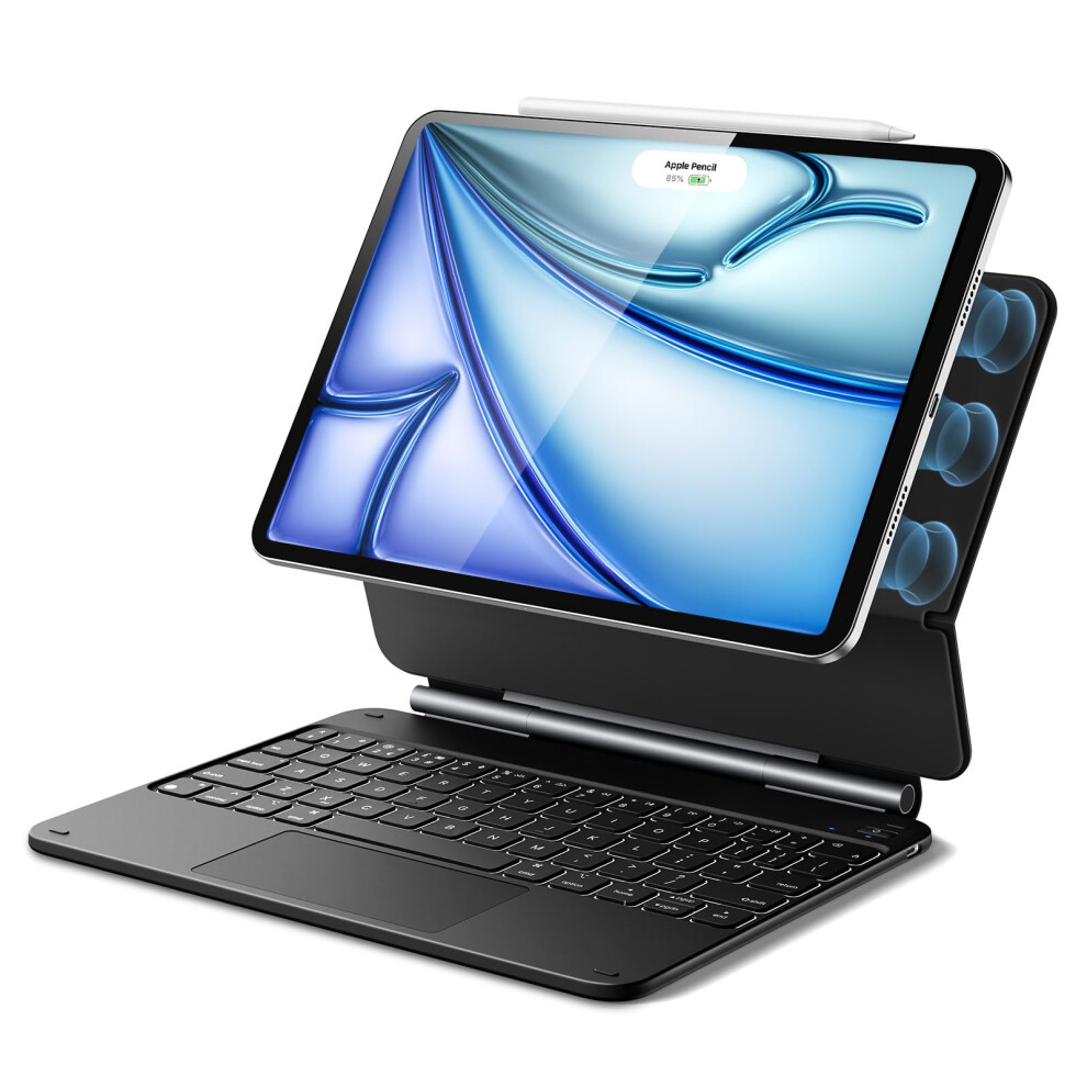 Esr For Ipad Air 11 Inch Case With Keyboard M4/M3/M2 (2026/2025/2024), Ipad Pro 11 & Air 5/4Th Magic Keyboard Case, Easy-Set Floating Cantilever Stand 4894240166291