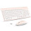 Wireless Keyboard Mouse Combo, cimetech Compact Full Size Wireless Keyboard and Mouse Set 2.4G Ultra-Thin Sleek Design for Windows, Computer, Desktop, 1
