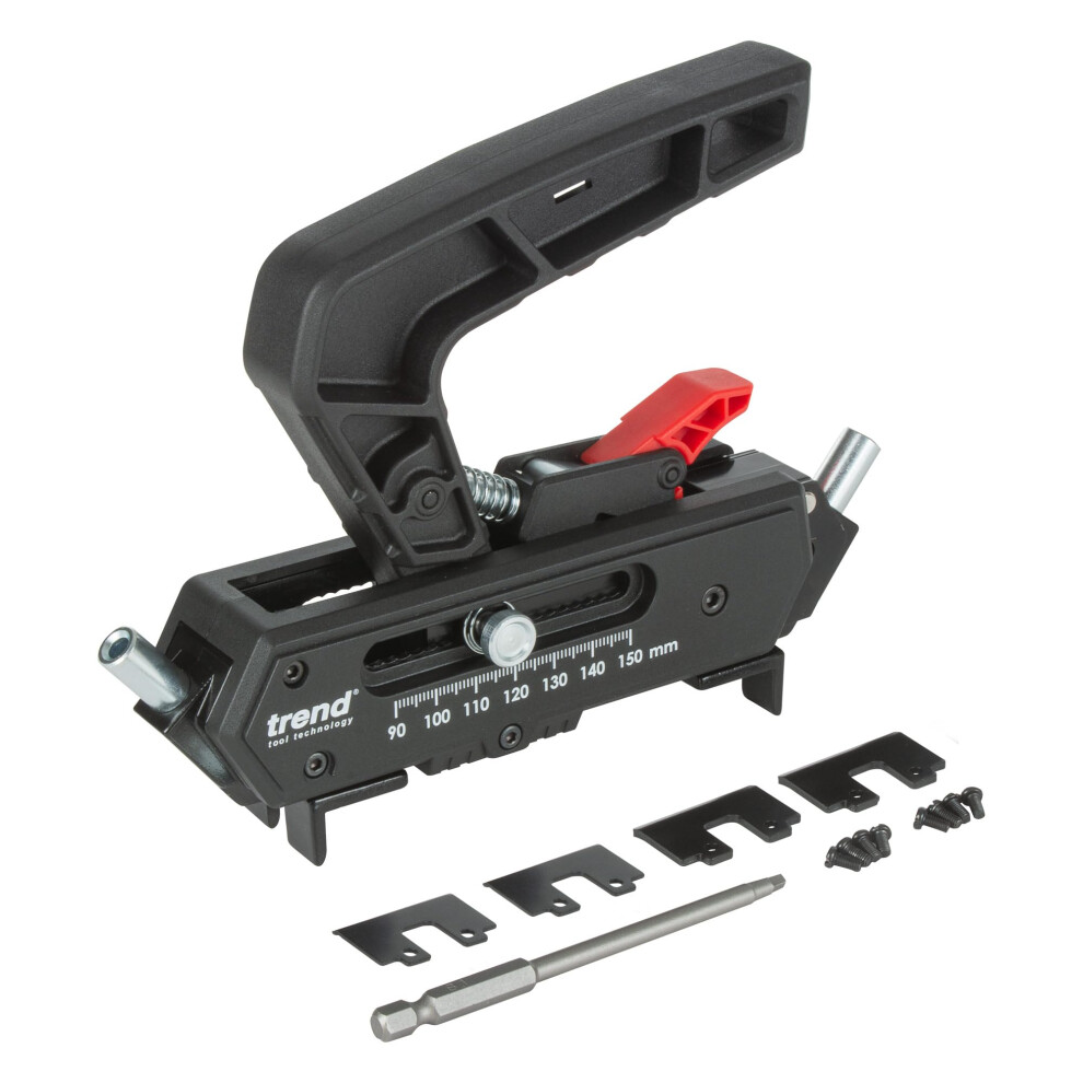 Trend Concealed Screw Deck Jig, Installs Decking Without Visible Fasteners For Accurate Board Spacing & Prolonged Decking Life, Dk/Jig
