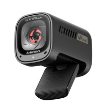 AnkerWork C310 4K Webcam for PC, 12 Megapixel, AI Auto Focus, AI Framing, AI Noise Canceling Mic, Built-In Privacy Cover, Adjustable FOV, 1080p@60FPS