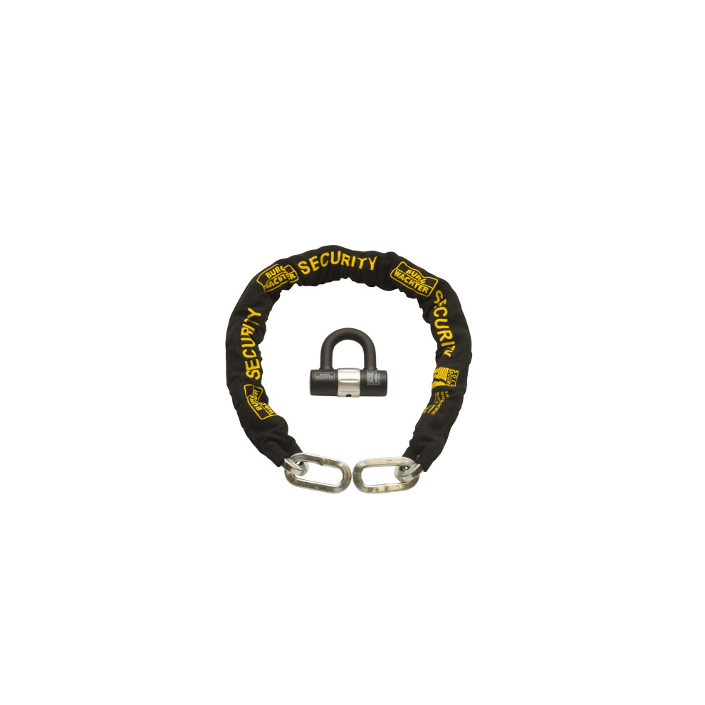 Burg Wachter Sold Secure Diamond 12Mm 1M Bike Chain & Lock Kit 5005914903992