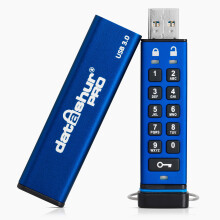 iStorage datAshur PRO 8 GB | Encrypted USB Memory Stick | FIPS 140-2 Level 3 Certified | Password protected | Dust/Water Resistant | IS-FL-DA3-256-8