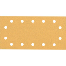Bosch 50x EXPERT C470 Sandpaper (for Paint on wood, Hardwood, Ø 115x230 mm, Grit 100, Professional Accessory Orbital Sander)