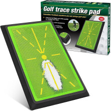 JIMITOP Golf Swing Mat,12 * 17 INCH Widen Divot Board Swing Path for Golf Training,Golf Indoor Practice