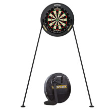 WINMAU Vertex Dart board Stand - Portable, Adjustable & Mount-Free Dartboard Stand System - Professional Darts Accessory - Compatible with All Winmau