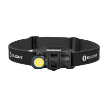 OLIGHT Perun 2 Mini Head Torch 1100 Lumens Rechargeable, Multi-use Right Angle Pocket Light Bright Waterproof Flashlight with Headband, Perfect for Ni