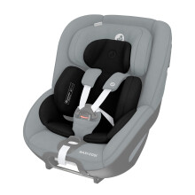 Maxi-Cosi Pearl 360 Newborn Inlay, Car Seat Accessory, 0-3 Months, 40-60 cm, Machine Washable Insert Designed for Pearl 360 Car Seat, Authentic Black