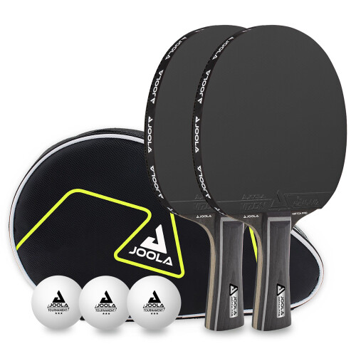 JOOLA Table Tennis/Ping Pong Sets,Black Duo Pro