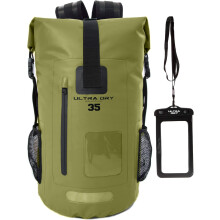 Premium 35L & 55L Waterproof Dry Bag Backpack, Sack with Phone Dry Bag, Perfect for Boating/Kayaking/Hiking/Canoeing/Fishing/Rafting/Swimming/Camping