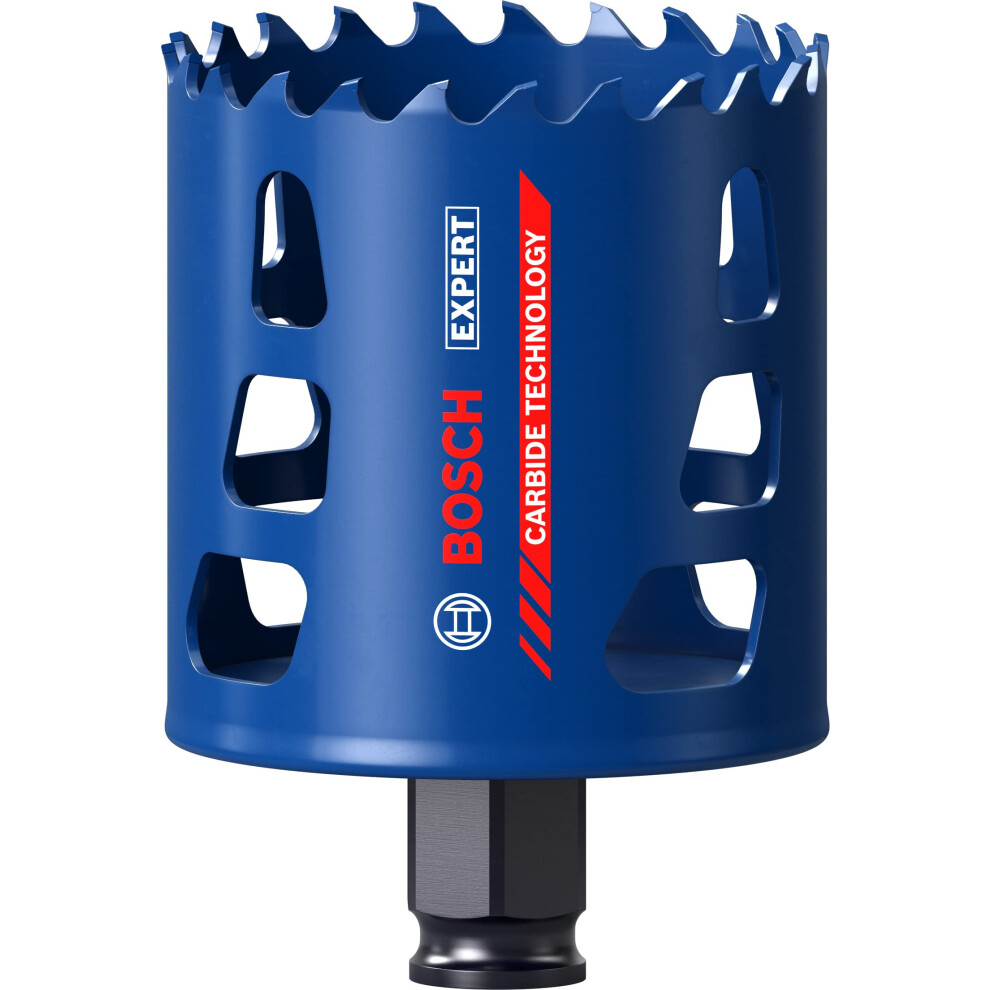 Bosch 1X Expert Tough Material Hole Saw (For Wood With Metal, Brick, Ø 65 Mm, Professional Accessory Rotary Drill/Drivers)