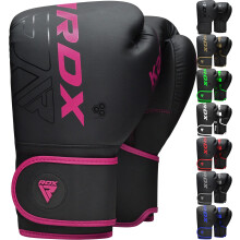 RDX Kids Boxing Gloves Sparring and Muay Thai Maya Hide Leather, KARA Patent Pending Junior Training Mitt for Kickboxing, Punch Bag, Focus Pads, MMA,