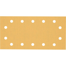 Bosch 50x EXPERT C470 Sandpaper (for Paint on wood, Hardwood, Ø 115x230 mm, Grit 120, Professional Accessory Orbital Sander)