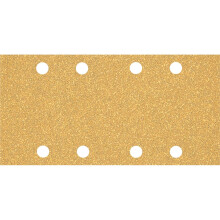 Bosch 50x EXPERT C470 Sandpaper (for Paint on wood, Hardwood, Ø 93x186 mm, Grit 40, Professional Accessory Orbital Sander)