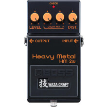 BOSS HM-2W Heavy Metal | Premium Waza Craft Guitar Effect Pedal with Analog Circuitry | True Reproduction of the Legendary BOSS HM-2 Heavy Metal | Sta