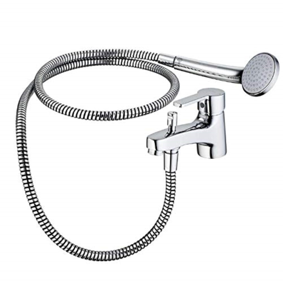 Ideal Standard Calista Single Lever Bath Shower Mixer Tap, B1958aa,Chrome 3800861062424