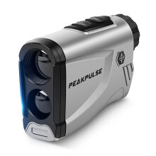 Golf Range Finder,PeakPulse LC600AG Rangefinder Golf 600 Yards Rangefinder with Slope Compensation,Flag-Lock,6X magnification,Continuous Measurement,3