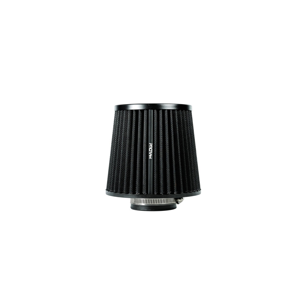 Proram Universal 80Mm Id Neck Performance High Flow Induction Cone Air Filter, Black 5056185609625
