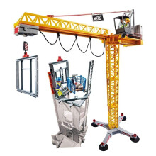 Playmobil 70441 City Action Construction Crane with Remote Control, Incl. Remote Control, for Children Ages 5+, Fun Imaginative Role-Play, PlaySets Su