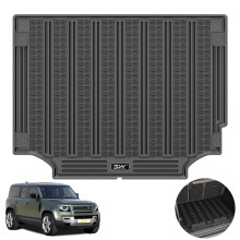 3W Boot Liner Fit for Land Rover Defender 110 2020-2026 (Not for 7 Seat or PHEV),TPE All Weather Custom Boot Mat for LR L663,Waterproof,anti-slip,easy