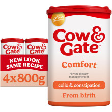 Cow & Gate Comfort Formula 800 g (Pack of 4)