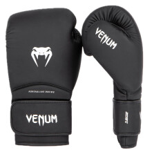 Venum, Contender 1.5 Boxing Gloves, Unisex Adult, 12 Oz, Black/White