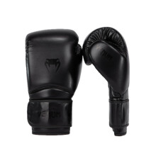 Venum, Contender 1.5 Boxing Gloves, Unisex Adult, 16 Oz, Black/Black