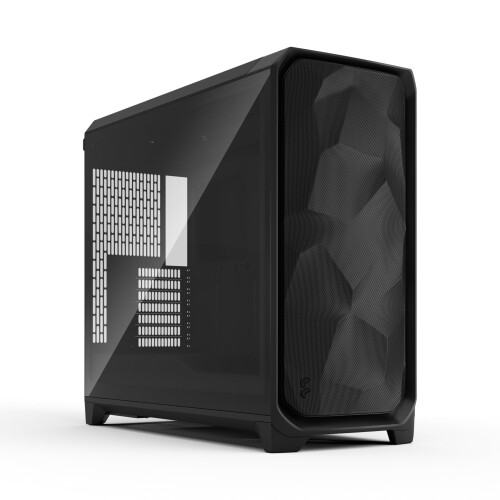 Fractal Design Meshify 3 XL Black TG Light Tint PC Case - Spacious Computer Case with Enhanced Airflow