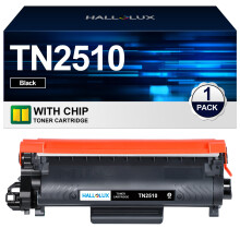 HALLOLUX TN2510 Toner Cartridge TN 2510 Compatible with Brother TN-2510 Toner for Brother HL-L2400DW DCP-L2620DW DCP-L2627DW MFC-L2800DW MFC-L2827DW M