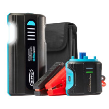 RING ULTRABOOST 1000A Car Battery Jump Starter Power Pack - Safely Starts Up to 5 Litre Petrol and 2 Litre Diesel Engines - Battery Booster with Jump