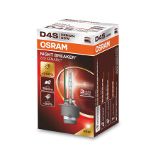 OSRAM XENARC NIGHT BREAKER 220, D4S, +220% more brightness, xenon headlight lamp, 66440XN2, Folding Box (1 lamp)