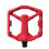 Crankbrothers Stamp 0 MTB Pedals, Red, Size Small 1