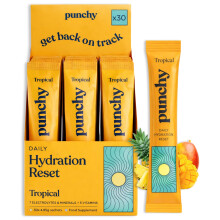 30 Pack Electrolytes Sachets - Fast Absorbing Hydration Sachets - Rehydration Sachet Packed with Vitamins - No Artificial Sweeteners or Preservatives